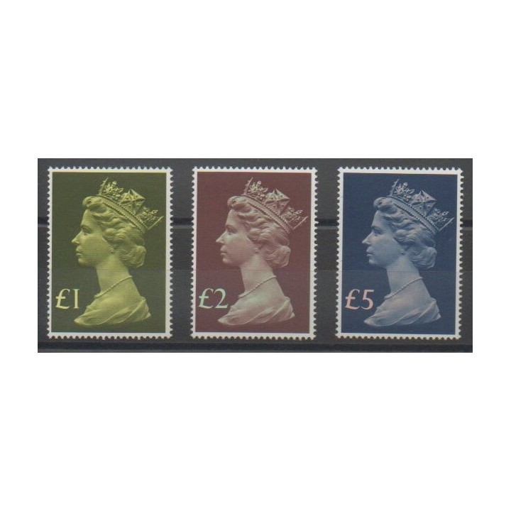 Timbres - Grande-Bretagne - 1977 - No 822/824
