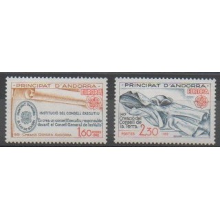 Stamps - French Andorra - 1982 - Nb 300/301 - Europa