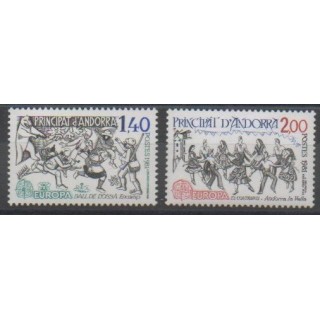 Timbres - Andorre - 1981 - No 292/293 - Europa