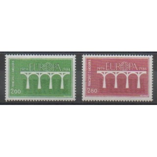 Stamps - French Andorra - 1984 - Nb 329/330 - Europa