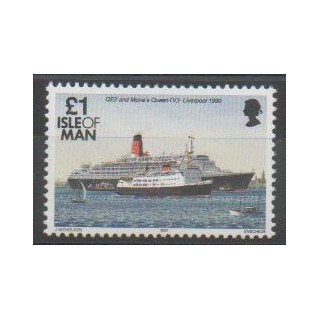 Timbres - Man (Ile de) - 1997 - No 722A - Navigation