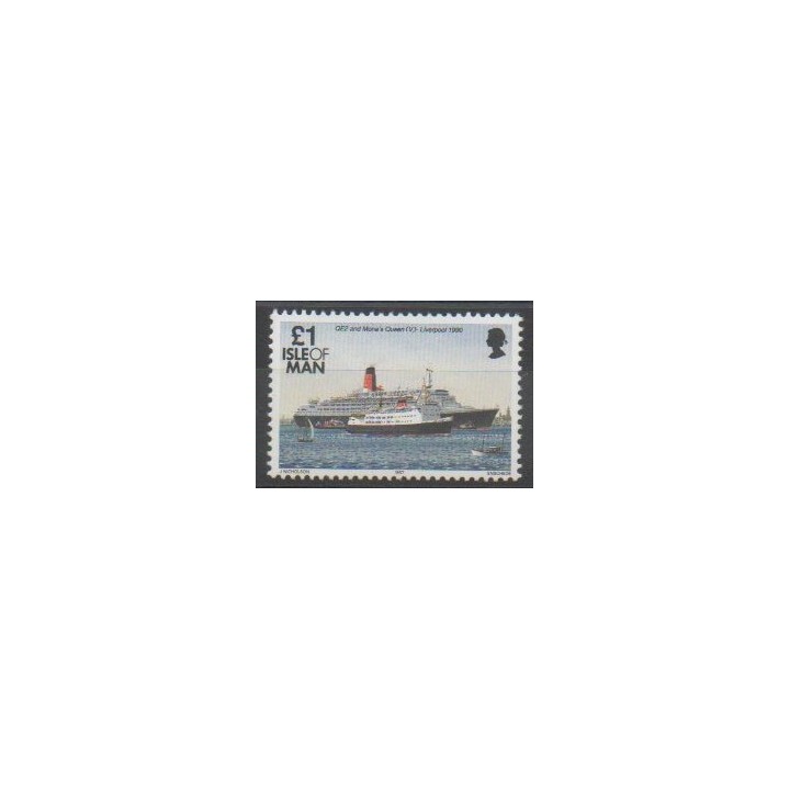 Stamps - Man (Isle of) - 1997 - Nb 722A - Boats