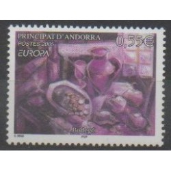 French Andorra - 2005 - Nb 608 - Gastronomy - Europa