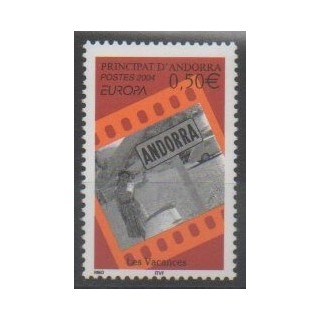 Timbres - Andorre - 2004 - No 594 - Europa