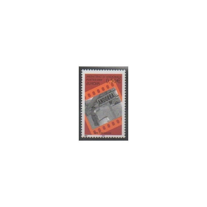 Timbres - Andorre - 2004 - No 594 - Europa