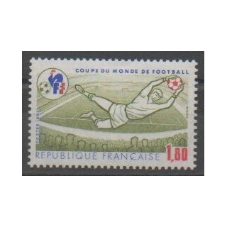 Timbres - France - Poste - 1982 - No 2209 - Coupe du monde de football