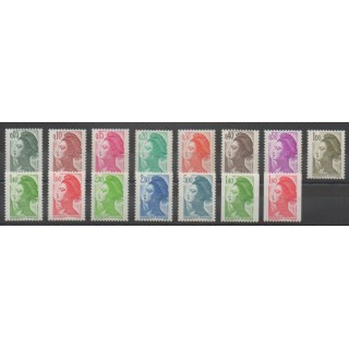 Timbres - France - Poste - 1982 - No 2178/2192