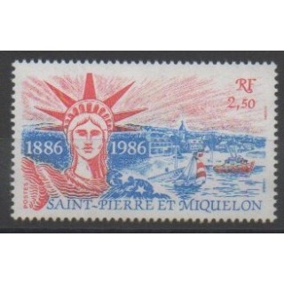 Stamps - Saint-Pierre and Miquelon - 1986 - Nb 471 - Monuments