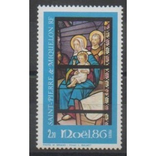 Stamps - Saint-Pierre and Miquelon - 1986 - Nb 474 - Christmas