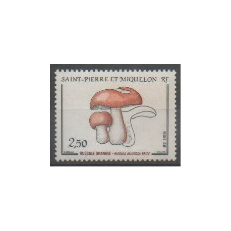 Saint-Pierre and Miquelon - 1988 - Nb 486 - Mushrooms
