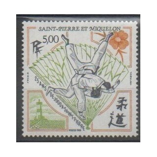 Stamps - Saint-Pierre and Miquelon - 1989 - Nb 498 - Various sports