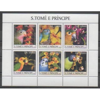 Timbres - Saint-Thomas et Prince - 2003 - No 1416/1421 - Oiseaux