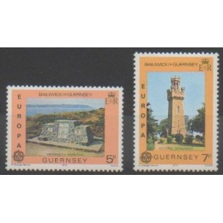 Stamps - Guernsey - 1978 - Nb 156/157 - Monuments - Europa