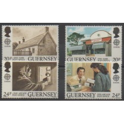 Guernsey - 1990 - Nb 485/488 - Europa