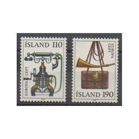 Islande - 1979 - No 492/493 - Europa