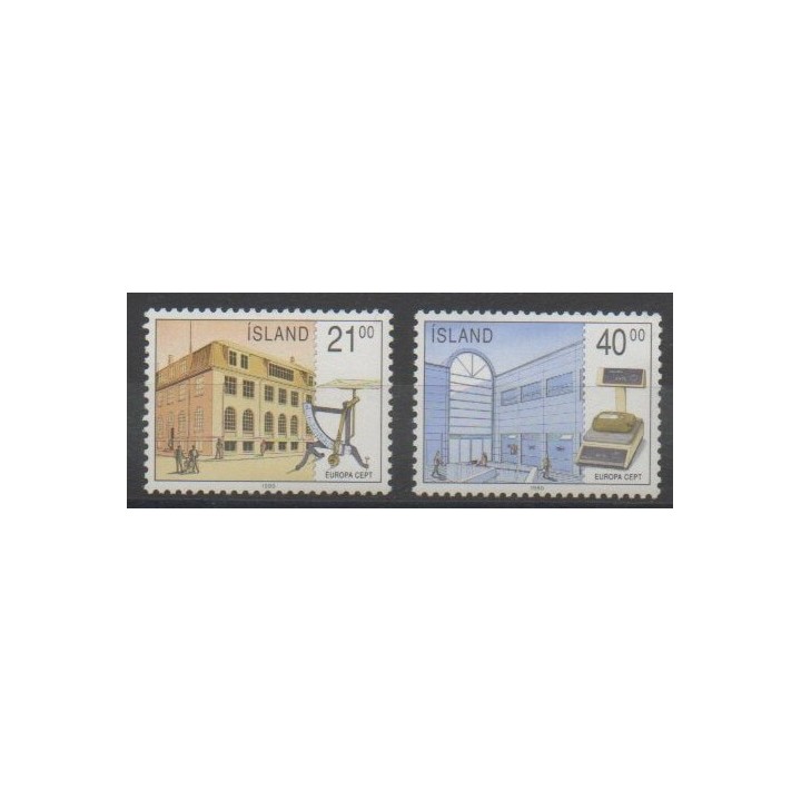 Stamps - Iceland - 1990 - Nb 679/680 - Europa