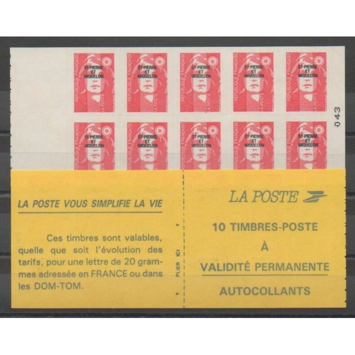 Stamps - Saint-Pierre and Miquelon - 1993 - Nb C590