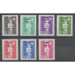 Timbres - Saint-Pierre et Miquelon - 1990 - No 514/520