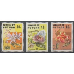 Wallis and Futuna - 1979 - Nb 238/240 - Flowers