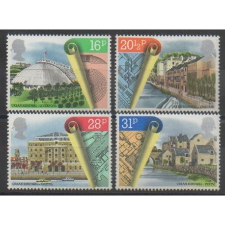 Great Britain - 1984 - Nb 1122/1125 - Monuments