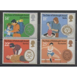 Stamps - Great Britain - 1981 - Nb 1003/1006 - Royalty