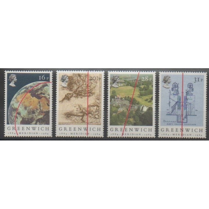 Timbres - Grande-Bretagne - 1984 - No 1131/1134 - Sciences et Techniques