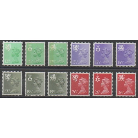 Grande-Bretagne - 1982 - No 1027/1038