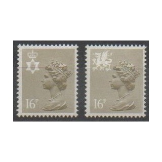 Timbres - Grande-Bretagne - 1983 - No 1083a/1084a