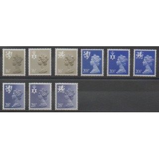 Stamps - Great Britain - 1983 - Nb 1082/1090