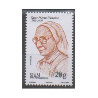Stamps - Saint-Pierre and Miquelon - 2016 - Nb 1170 - Religion