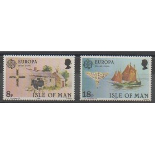 Timbres - Man (Ile de) - 1981 - No 182/183 - Europa