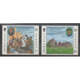 Stamps - Man (Isle of) - 1980 - Nb 157/158 - Celebrities - Europa