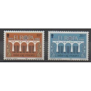 Timbres - Man (Ile de) - 1984 - No 251/252 - Europa