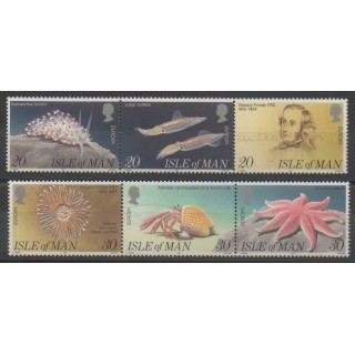 Timbres - Man (Ile de) - 1994 - No 623/628 - Animaux marins - Europa
