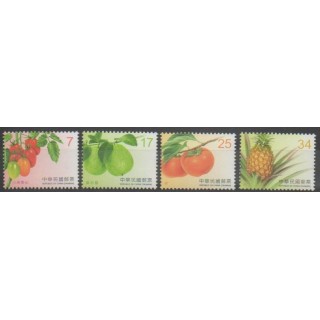 Stamps - Formosa (Taiwan) - 2016 - Nb 3789/3792 - Fruits
