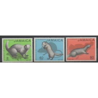 Stamps - Jamaica - 1973 - Nb 374/376 - Mamals