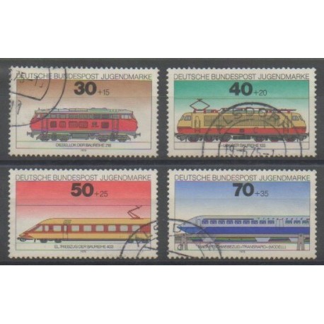 West Germany (FRG) - 1975 - Nb 685/688 - Trains - Used