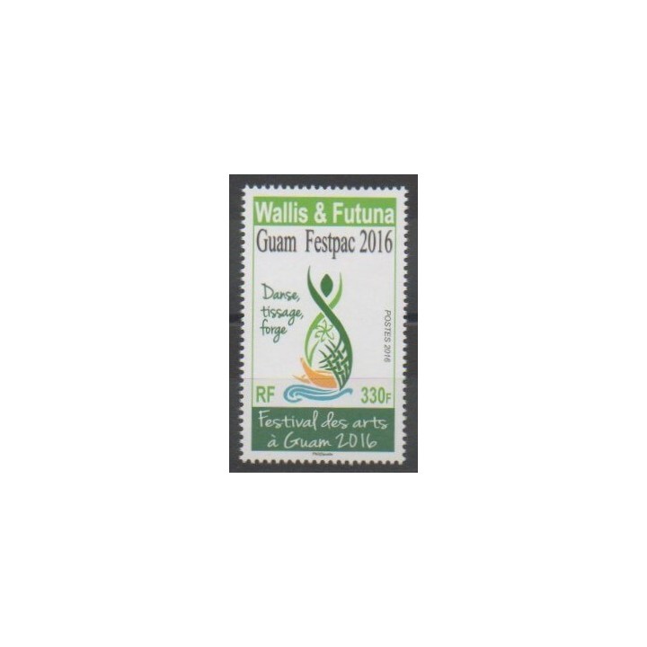 Timbres - Wallis et Futuna - 2016 - No 853 - Art