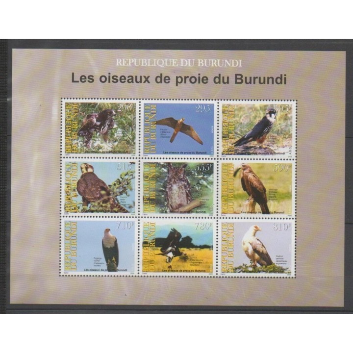 Stamps - Burundi - 2009 - Nb BF141 - Birds
