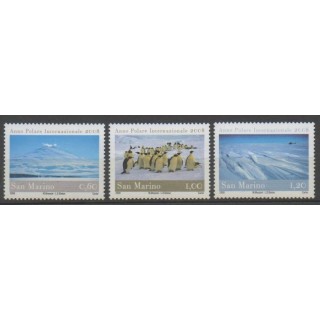 Timbres - Saint-Marin - 2008 - No 2151/2153 - Polaire