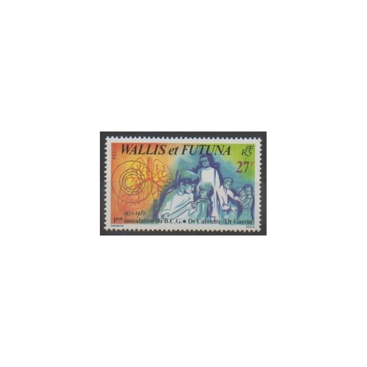 Timbres - Wallis et Futuna - 1981 - No 273 - Santé ou Croix-Rouge