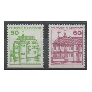 Stamps - West Germany (FRG) - 1980 - Nb 877c/878c