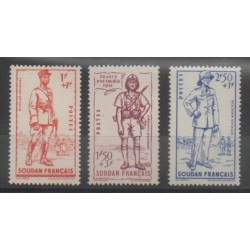 Sudan - 1941 - Nb 122/124 - Mint hinged