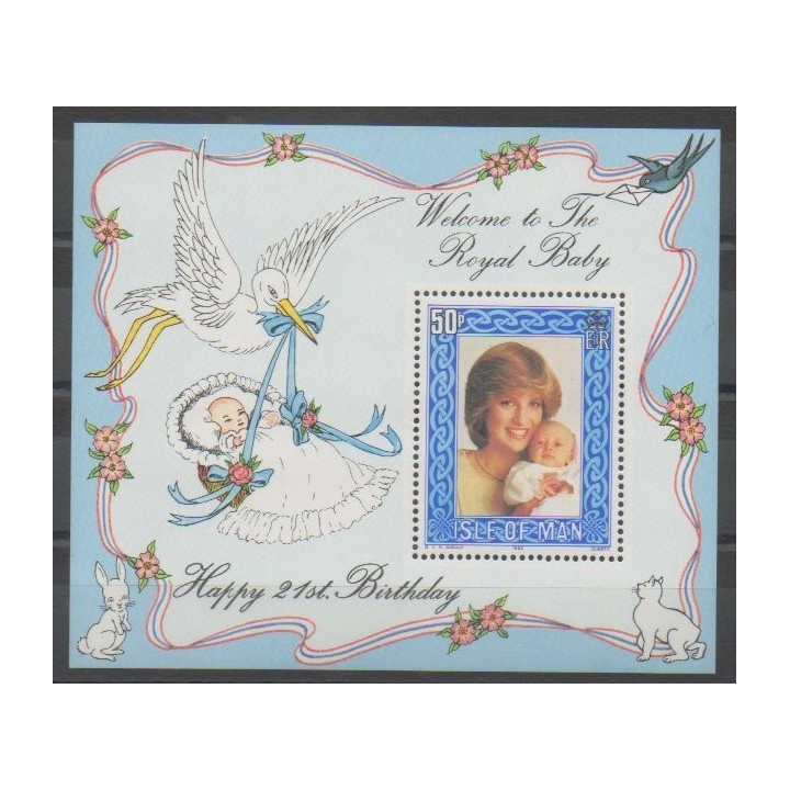 Stamps - Man (Isle of) - 1982 - Nb 198/214 - BF6