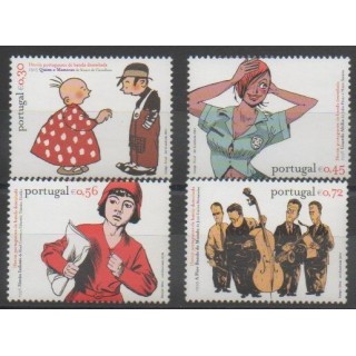 Timbres - Portugal - 2004 - No 2828/2831 - Dessins Animés - BD