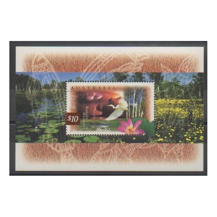 Timbres - Australie - 1998 - No BF48 - Oiseaux