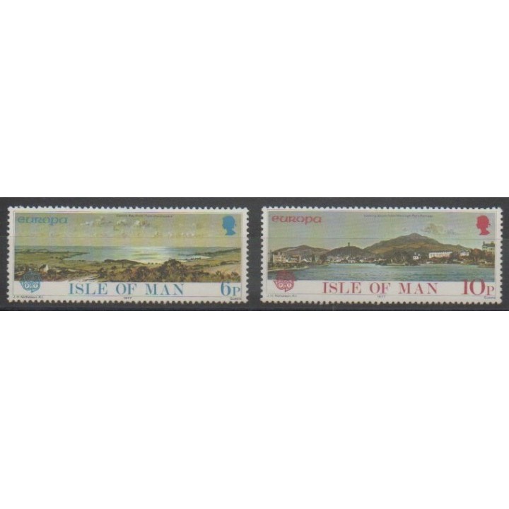 Stamps - Man (Isle of) - 1977 - Nb 88/89 - Sights - Europa