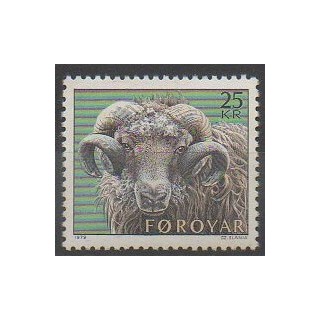 Timbres - Féroé (Iles) - 1979 - No 36 - Mammifères