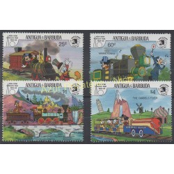 Antigua et Barbuda - 1989 - No 1198/1201 - Walt Disney
