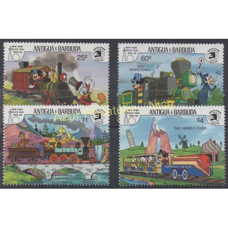 Antigua et Barbuda - 1989 - No 1198/1201 - Walt Disney
